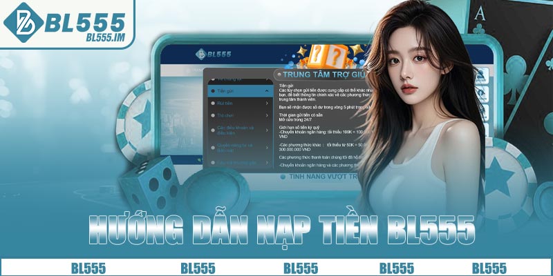 HƯỚNG DẪN NẠP TIỀN BL555